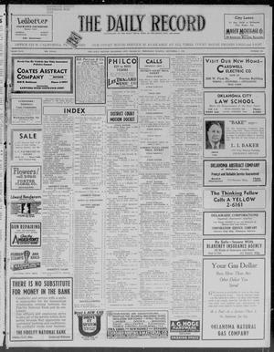 The Daily Record (Oklahoma City, Okla.), Vol. 33, No. 210, Ed. 1 Wednesday, September 2, 1936