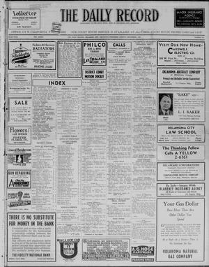 The Daily Record (Oklahoma City, Okla.), Vol. 33, No. 216, Ed. 1 Wednesday, September 9, 1936