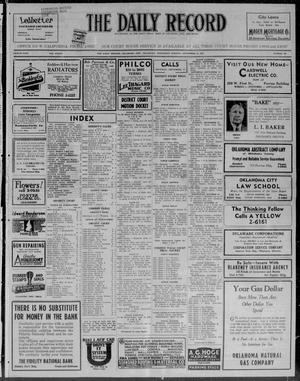 The Daily Record (Oklahoma City, Okla.), Vol. 33, No. 222, Ed. 1 Wednesday, September 16, 1936