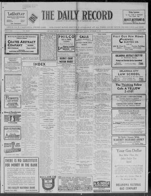 The Daily Record (Oklahoma City, Okla.), Vol. 33, No. 223, Ed. 1 Thursday, September 17, 1936