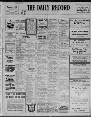 The Daily Record (Oklahoma City, Okla.), Vol. 33, No. 224, Ed. 1 Friday, September 18, 1936