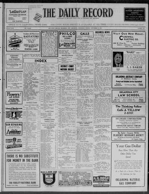 The Daily Record (Oklahoma City, Okla.), Vol. 33, No. 228, Ed. 1 Wednesday, September 23, 1936