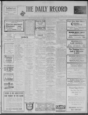The Daily Record (Oklahoma City, Okla.), Vol. 33, No. 238, Ed. 1 Tuesday, October 6, 1936