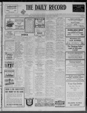 The Daily Record (Oklahoma City, Okla.), Vol. 33, No. 241, Ed. 1 Friday, October 9, 1936