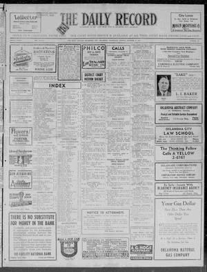 The Daily Record (Oklahoma City, Okla.), Vol. 33, No. 245, Ed. 1 Wednesday, October 14, 1936