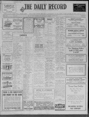 The Daily Record (Oklahoma City, Okla.), Vol. 33, No. 253, Ed. 1 Friday, October 23, 1936
