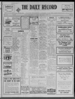 The Daily Record (Oklahoma City, Okla.), Vol. 33, No. 256, Ed. 1 Tuesday, October 27, 1936