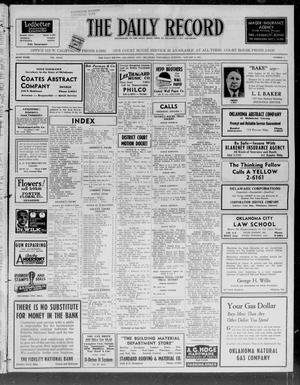 The Daily Record (Oklahoma City, Okla.), Vol. 34, No. 4, Ed. 1 Wednesday, January 6, 1937