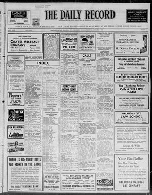 The Daily Record (Oklahoma City, Okla.), Vol. 34, No. 5, Ed. 1 Thursday, January 7, 1937