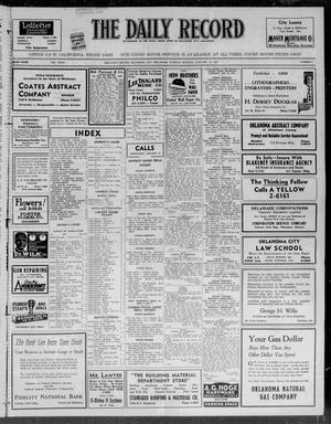 The Daily Record (Oklahoma City, Okla.), Vol. 34, No. 9, Ed. 1 Tuesday, January 12, 1937