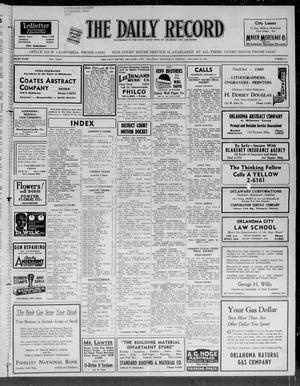 The Daily Record (Oklahoma City, Okla.), Vol. 34, No. 10, Ed. 1 Wednesday, January 13, 1937