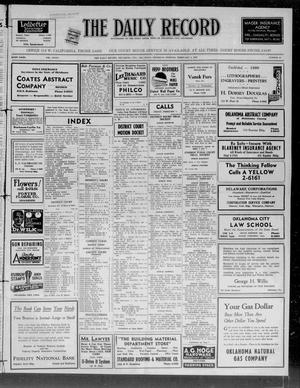 The Daily Record (Oklahoma City, Okla.), Vol. 34, No. 28, Ed. 1 Thursday, February 4, 1937