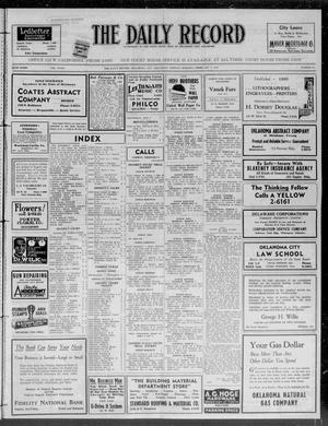 The Daily Record (Oklahoma City, Okla.), Vol. 34, No. 31, Ed. 1 Monday, February 8, 1937
