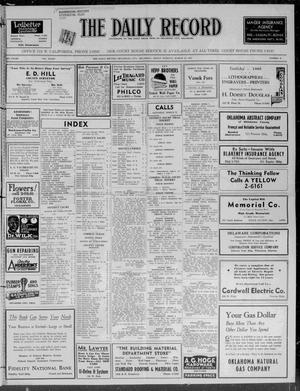 The Daily Record (Oklahoma City, Okla.), Vol. 34, No. 65, Ed. 1 Friday, March 19, 1937