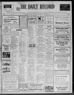The Daily Record (Oklahoma City, Okla.), Vol. 34, No. 69, Ed. 1 Wednesday, March 24, 1937
