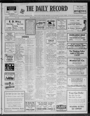 The Daily Record (Oklahoma City, Okla.), Vol. 34, No. 78, Ed. 1 Saturday, April 3, 1937