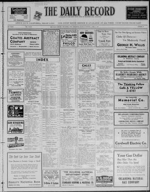The Daily Record (Oklahoma City, Okla.), Vol. 34, No. 79, Ed. 1 Monday, April 5, 1937