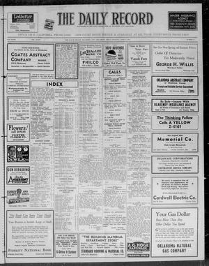 The Daily Record (Oklahoma City, Okla.), Vol. 34, No. 83, Ed. 1 Friday, April 9, 1937