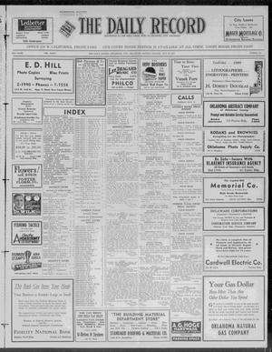 The Daily Record (Oklahoma City, Okla.), Vol. 34, No. 109, Ed. 1 Monday, May 10, 1937