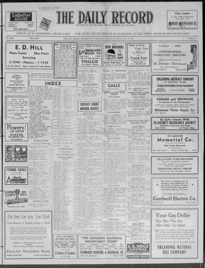 The Daily Record (Oklahoma City, Okla.), Vol. 34, No. 111, Ed. 1 Wednesday, May 12, 1937