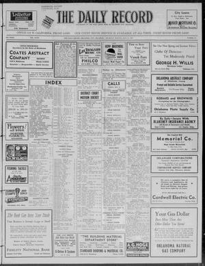 The Daily Record (Oklahoma City, Okla.), Vol. 34, No. 112, Ed. 1 Thursday, May 13, 1937