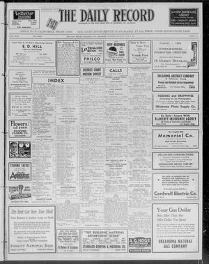 The Daily Record (Oklahoma City, Okla.), Vol. 34, No. 135, Ed. 1 Wednesday, June 9, 1937