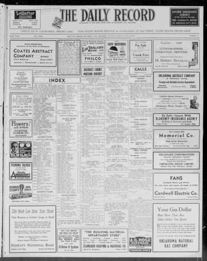 The Daily Record (Oklahoma City, Okla.), Vol. 34, No. 172, Ed. 1 Thursday, July 22, 1937