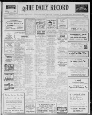 The Daily Record (Oklahoma City, Okla.), Vol. 34, No. 195, Ed. 1 Wednesday, August 18, 1937