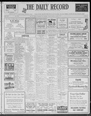 The Daily Record (Oklahoma City, Okla.), Vol. 34, No. 196, Ed. 1 Thursday, August 19, 1937