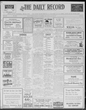 The Daily Record (Oklahoma City, Okla.), Vol. 34, No. 197, Ed. 1 Friday, August 20, 1937