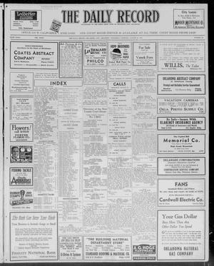 The Daily Record (Oklahoma City, Okla.), Vol. 34, No. 201, Ed. 1 Wednesday, August 25, 1937