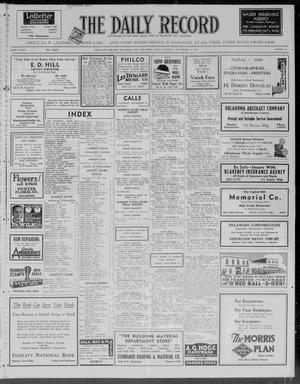 The Daily Record (Oklahoma City, Okla.), Vol. 34, No. 221, Ed. 1 Friday, September 17, 1937