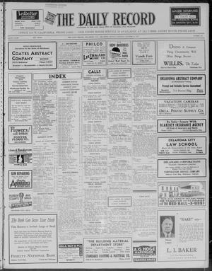 The Daily Record (Oklahoma City, Okla.), Vol. 34, No. 253, Ed. 1 Monday, October 25, 1937