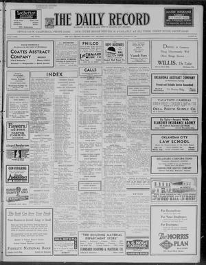 The Daily Record (Oklahoma City, Okla.), Vol. 34, No. 255, Ed. 1 Wednesday, October 27, 1937