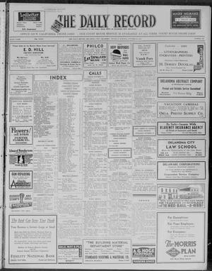 The Daily Record (Oklahoma City, Okla.), Vol. 34, No. 256, Ed. 1 Thursday, October 28, 1937