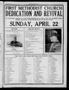 Thumbnail image of item number 3 in: 'The Evening Derrick (Drumright, Okla.), Vol. 14, No. 279, Ed. 1 Saturday, April 21, 1928'.