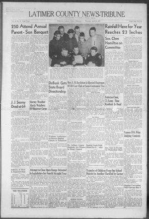 Primary view of object titled 'Latimer County News-Tribune (Wilburton, Okla.), Vol. 59, No. 33, Ed. 1 Thursday, April 25, 1957'.