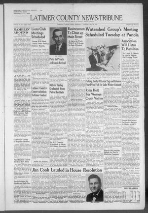 Latimer County News-Tribune (Wilburton, Okla.), Vol. 59, No. 38, Ed. 1 Thursday, May 30, 1957