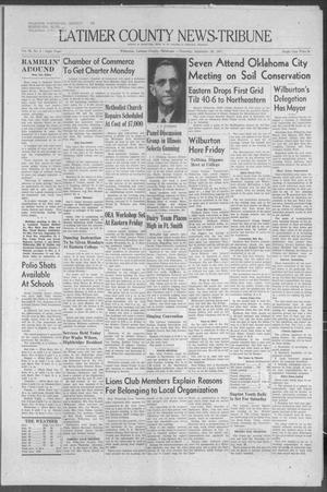 Latimer County News-Tribune (Wilburton, Okla.), Vol. 60, No. 3, Ed. 1 Thursday, September 26, 1957