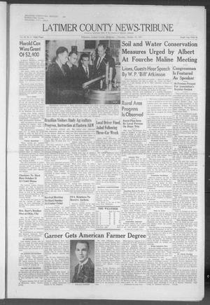 Latimer County News-Tribune (Wilburton, Okla.), Vol. 60, No. 6, Ed. 1 Thursday, October 17, 1957