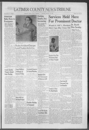 Latimer County News-Tribune (Wilburton, Okla.), Vol. 61, No. 15, Ed. 1 Thursday, December 18, 1958