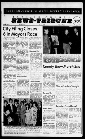 Latimer County News-Tribune (Wilburton, Okla.), Vol. 81, No. 15, Ed. 1 Thursday, March 1, 1979