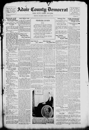 Adair County Democrat (Stilwell, Okla.), Vol. 33, No. 16, Ed. 1 Friday, May 9, 1930