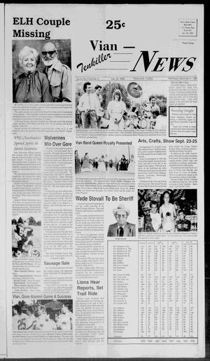 Vian Tenkiller News (Vian, Okla.), Vol. 2, No. 6, Ed. 1 Wednesday, September 21, 1988