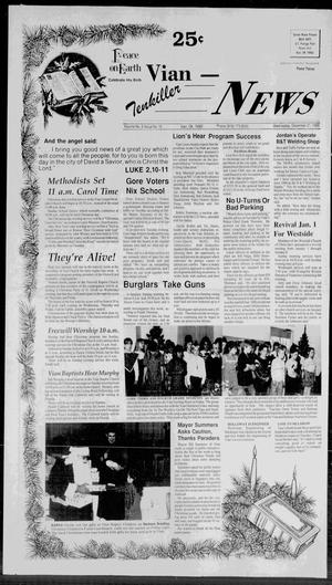 Vian Tenkiller News (Vian, Okla.), Vol. 2, No. 19, Ed. 1 Wednesday, December 21, 1988