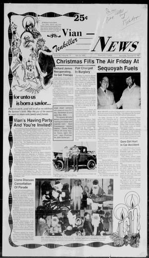 Vian Tenkiller News (Vian, Okla.), Vol. 3, No. 19, Ed. 1 Wednesday, December 20, 1989