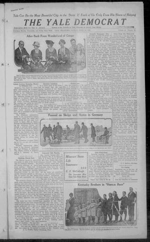 The Yale Democrat (Yale, Okla.), Vol. 14, No. 96, Ed. 1 Monday, April 10, 1922