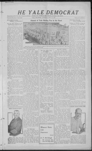 The Yale Democrat (Yale, Okla.), Vol. 15, No. 4, Ed. 1 Thursday, September 21, 1922