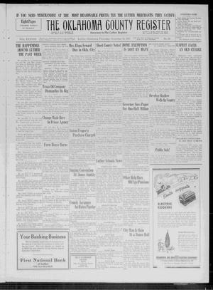 The Oklahoma County Register (Luther, Okla.), Vol. 38, No. 26, Ed. 1 Thursday, December 16, 1937