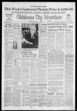 Primary view of object titled 'Oklahoma City Advertiser (Oklahoma City, Okla.), Vol. 26, No. 35, Ed. 1 Friday, March 1, 1957'.